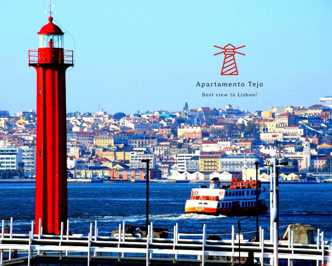 Apartamento Tejo Cacilhas Bagian luar foto